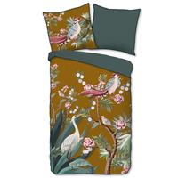 Descanso Dekbedovertrek SARENZA 155x220 cm oker
