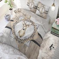dreamhousebedding DreamHouse Bedding Wood Deer Lits-jumeaux (240 x 220 cm + 2 kussenslopen) Dekbedovertrek