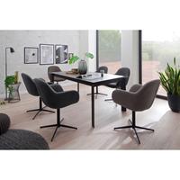MCA furniture Eetkamerstoel MELROSE Stoel 360º draaibaar met nivellering (set, 2 stuks)