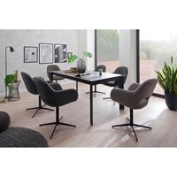 MCA furniture Eetkamerstoel MELROSE Stoel 360º draaibaar met nivellering (set, 2 stuks)