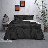 Sleeptime Elegance Double Face Beauty - Zwart/Wit 1-persoons (140 x 220 cm + 1 kussensloop) Dekbedovertrek