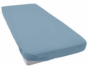Janine Hoeslaken Fijne mako-jersey 5007/ gemaakt van 100% katoen, voor matrassen tot 26 cm hoog (1 stuk)
