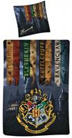 Carbotex dekbedovertrek Harry Potter 140 x 200 cm blauw