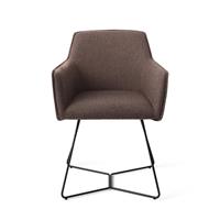 Jesper Home Eetkamerstoel 'Hofu' Beehive Black, kleur Potters Clay