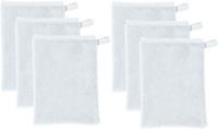Erwin Müller Abschminkhandschuh 6er-Pack Frottier weiß