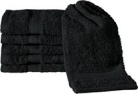 REDBEST Gästetuch  6er-Pack Chicago schwarz