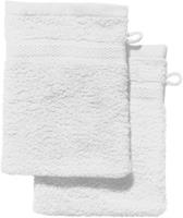 REDBEST Waschhandschuh  2er-Pack Chicago weiß