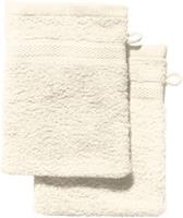 REDBEST Waschhandschuh  2er-Pack Chicago creme