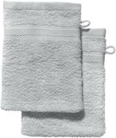 REDBEST Waschhandschuh  2er-Pack Chicago silber