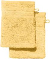 REDBEST Waschhandschuh  2er-Pack Chicago hellgelb