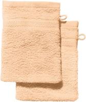 REDBEST Waschhandschuh  2er-Pack Chicago apricot