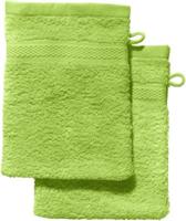 REDBEST Waschhandschuh  2er-Pack Chicago grün