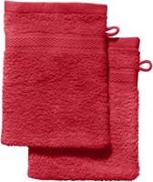 REDBEST Waschhandschuh  2er-Pack Chicago rot