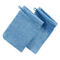 Erwin Müller Waschhandschuh  2er-Pack Heidelberg hellblau