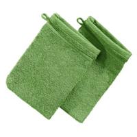 Erwin Müller Waschhandschuh  2er-Pack Heidelberg grün