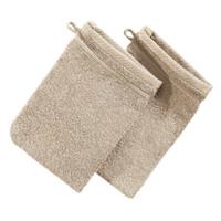 Erwin Müller Waschhandschuh  2er-Pack Heidelberg beige