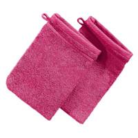 Erwin Müller Waschhandschuh  2er-Pack Heidelberg pink