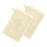 Erwin Müller Waschhandschuh  2er-Pack Frottier Heidenheim natur
