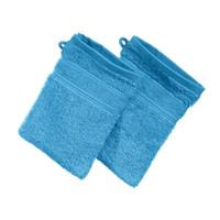 Erwin Müller Waschhandschuh  2er-Pack Frottier Karlsruhe türkis