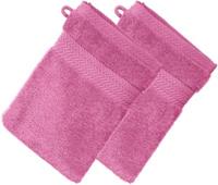 Erwin Müller Waschhandschuh  2er-Pack Frottier Friedrichshafen rosa
