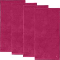 Erwin Müller Duschtuch  4er-Pack Frottier Heidenheim fuchsia