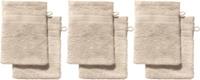 REDBEST Waschhandschuh  6er-Pack Chicago beige