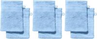 REDBEST Waschhandschuh  6er-Pack Chicago hellblau
