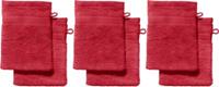 REDBEST Waschhandschuh  6er-Pack Chicago rot
