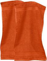 Erwin Müller Gästetuch  2er-Pack Frottier Friedrichshafen orange