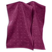 Möve Gästetuch 2er-Pack Quadretti fuchsia