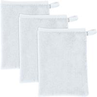 Erwin Müller Abschminkhandschuh 3er-Pack Frottier weiß