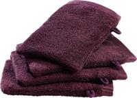 Erwin Müller Waschhandschuh 4er-Pack beere