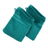 Erwin Müller Bio Waschhandschuh  2er-Pack Tübingen petrol