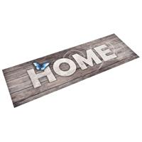 vidaXL Keukenmat wasbaar Home 45x150 cm