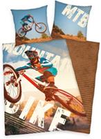 Young Collection Beddengoed voor tienerkamer Mountainbike Met mointainbike-motief (2-delig)