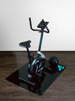 ivol Onderlegmat / beschermmat voor fitnessapparaten - Zwart - 120x150 cm
