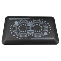 floortex Ergonomische anti vermoeidheidsmat - 50 x 80 cm - Zwart