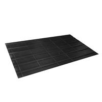 Rubber laadklepmat - 120 x 240 cm - 27 mm - oploopmat trailer