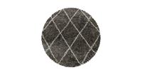 ALVOR SHAGGY Himalaya Harmony Soft Shaggy Rond Hoogpolig Vloerkleed Taupe- 160 CM ROND