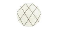ALVOR SHAGGY Himalaya Harmony Soft Shaggy Rond Hoogpolig Vloerkleed Creme- 160 CM ROND