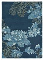 Wedgwood Laagpolig vloerkleed  Fabled Floral Navy 37508 170x240 cm