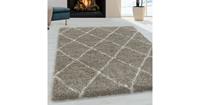 ALVOR SHAGGY Himalaya Harmony Soft Shaggy Hoogpolig Vloerkleed Beige- 280x370 CM