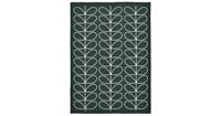 Orla Kiely Vloerkleed  Linear Stem Jade Outdoor 460507 200x280 cm