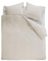 Ambiante Dekbedovertrek Uni Cotton Sand-2-persoons (200 x 200/220 cm)