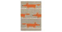 Scion Laagpolig vloerkleed  Mr Fox Cinnamon 25303 090x150 cm