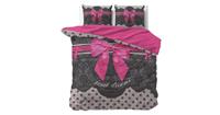 Dreamhouse Dekbedovertrek Romance Pink-Lits-jumeaux (240 x 200/220 cm)