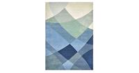 CLAIRE GAUDION Laagpolig vloerkleed  Rhythmic Tides Indigo 200x300 cm