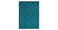 Wedgwood Laagpolig vloerkleed  Arris Teal 37307 200x280 cm