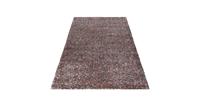 ENJOY SHAGGY Himalaya Rainbow Soft Shaggy Hoogpolig Vloerkleed Beige / Roze- 80x150 CM