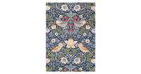 Morris & Co Laagpolig vloerkleed  Strawberry Thief Indigo 27708 140x200 cm